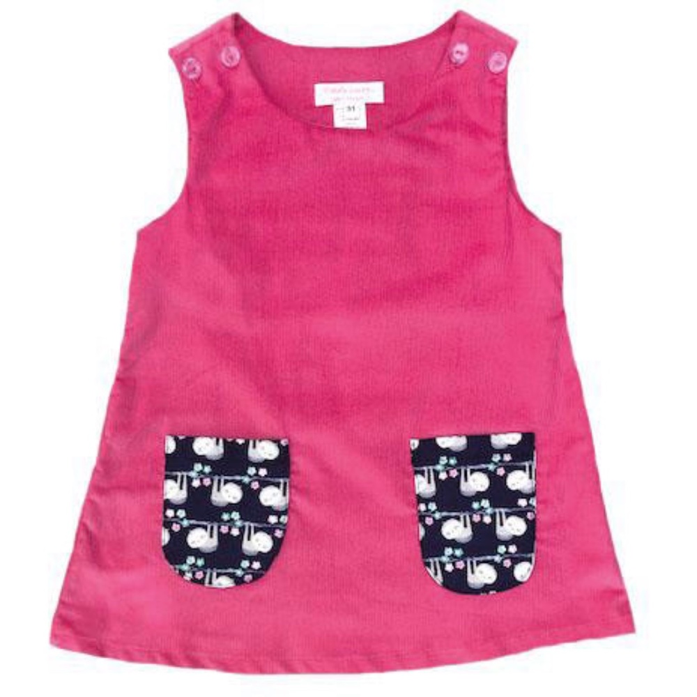 NEW Emily Lacey Pink Aline Sloth Dress